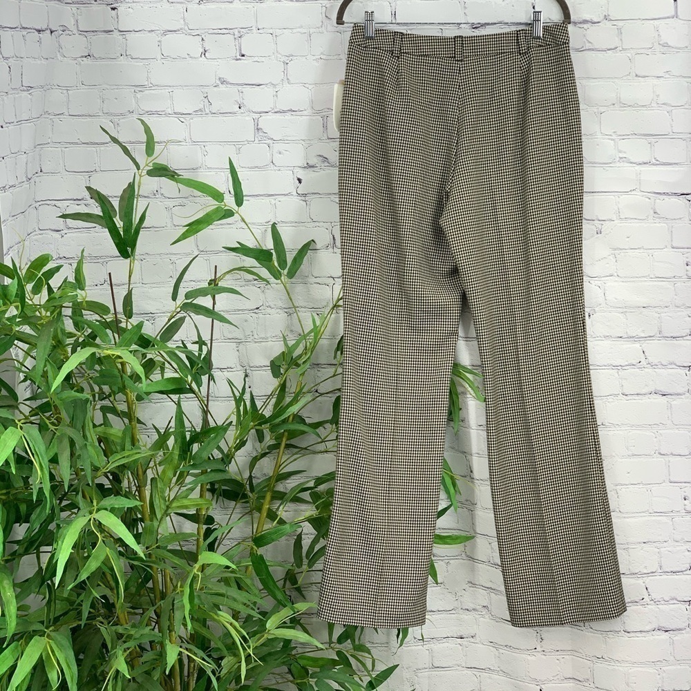 Liz Claiborne Audra Black/White Houndstooth Pants - Picture 2 of 7